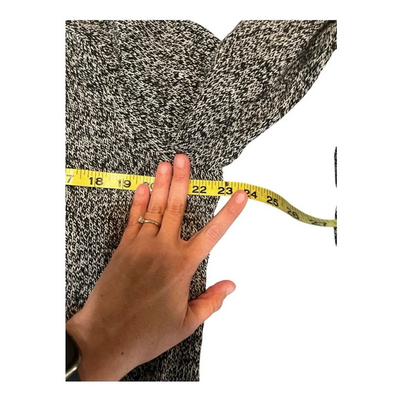 H&M Divided Knit Sweater - Black and White Marled - Picture 7 of 7